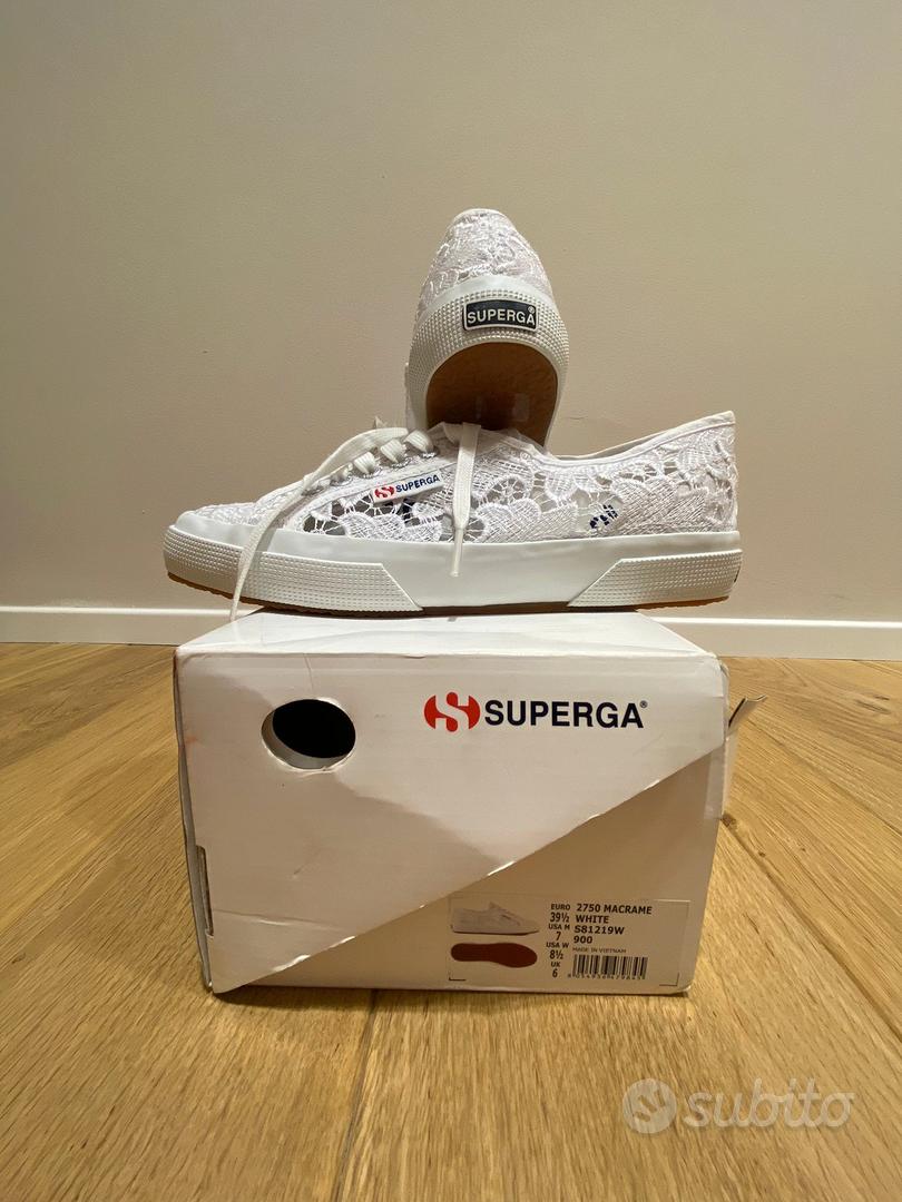 Superga hotsell macrame nere