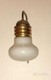 lampada applique anni 70 
