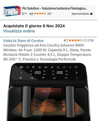 friggitrice ad aria