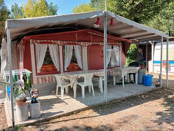 caravan con veranda / struttura "italtende"