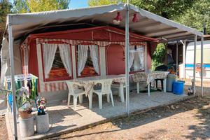 caravan con veranda / struttura "italtende"