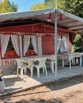 caravan con veranda / struttura "italtende"