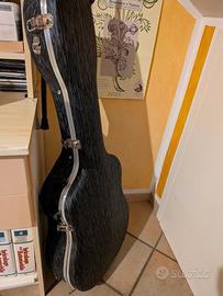 custodia rigida chitarra acustica 