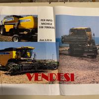 Mietitrebbia new holland