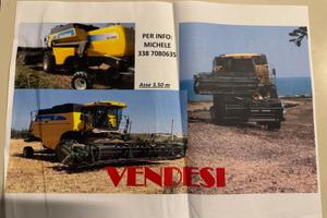 Mietitrebbia new holland