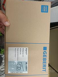 placca Wc Geberit argentata 