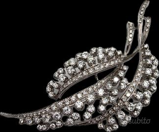 SPILLA ORO 3.5 ct  DIAMANTI