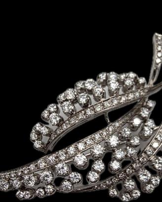 SPILLA ORO 3.5 ct  DIAMANTI