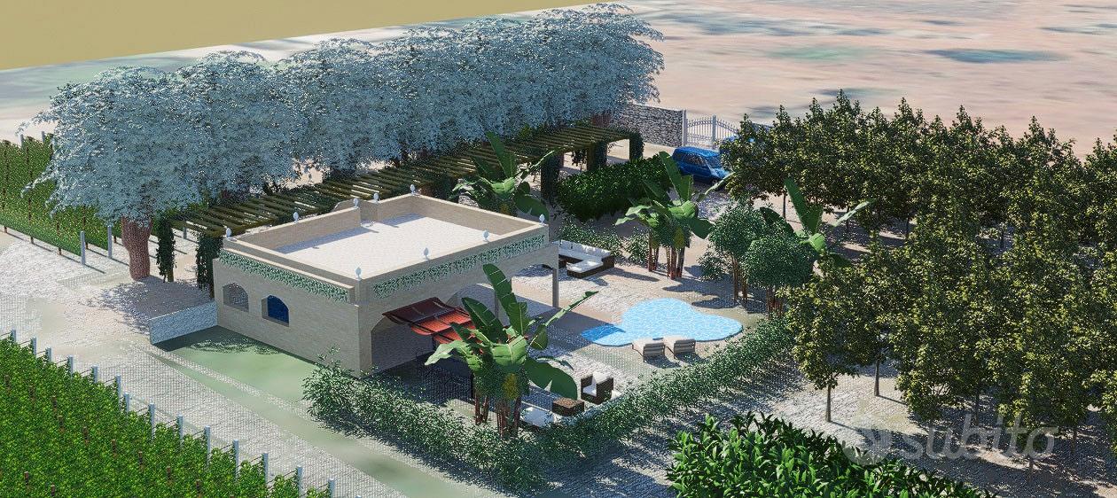 Tenuta fronte mare di 1HA con permesso approvato - Vista 3