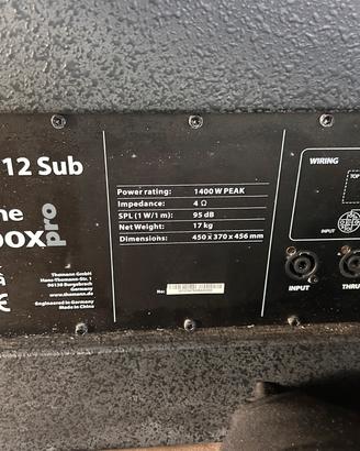 sub woofer