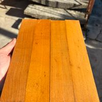 Parquet in legno massello circa 90 mq