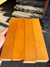 Parquet in legno massello circa 90 mq