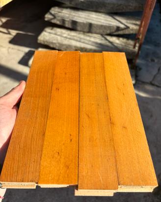 Parquet in legno massello circa 90 mq
