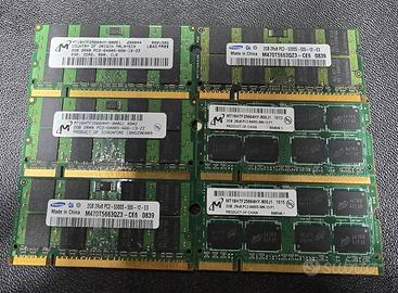 lotto RAM notebook 2x6 (12gb)