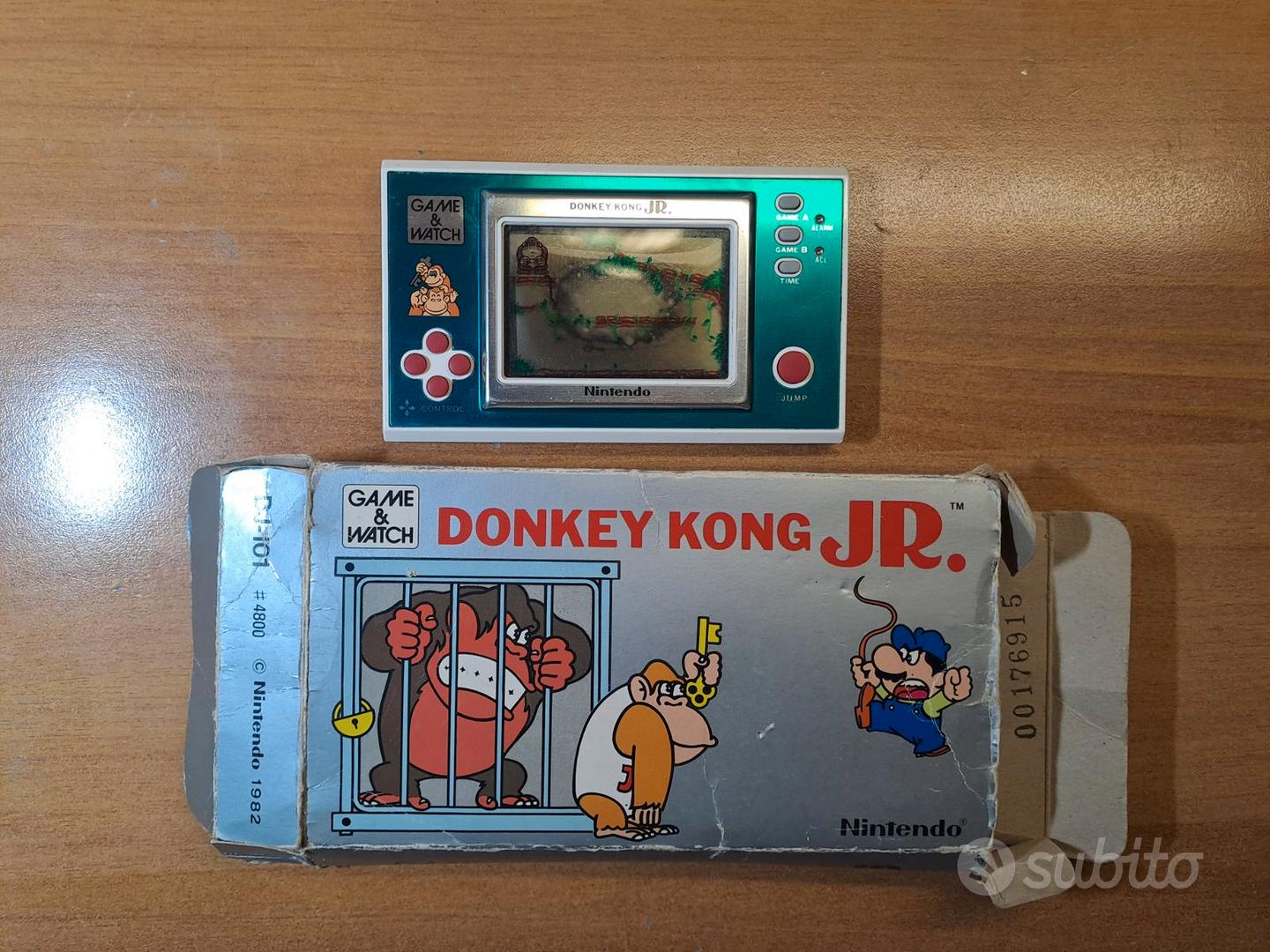 Nintendo Game & Watch Donkey Kong Jr. DJ-101 (1982 - Console e