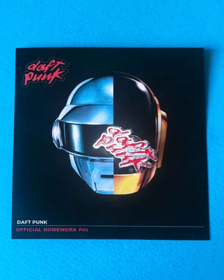 Spilla "Daft Punk" logo Homework metallo smaltato