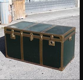 Baule da viaggio o portaoggetti, inizio XX secolo