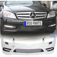PARAURTI ANTERIORE PER MERCEDES W204 LOOK AMG C63 