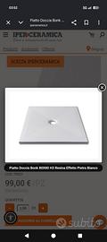 Piatto Doccia 80 x 80 h 3 cm Bianco