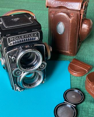 Fotocamera Rolleiflex Planar Zeiss 80 mm f2.8