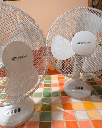 2 Ventilatori SEKOM Bianchi