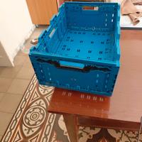 Cassetta pieghevole in plastica dura 59x40