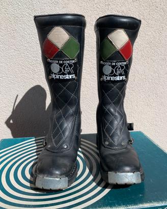 Stivali Alpinestars vintage da motocross