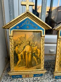 Stazioni Via Crucis lignee