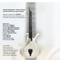 CHITARRA  NYLON SOLID BODY EDM1 WHITE
