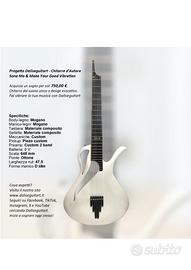 CHITARRA  NYLON SOLID BODY EDM1 WHITE