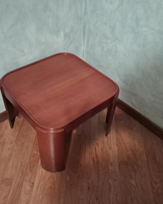 tavolino in noce vintage anni 70