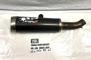 TERMINALE DI SCARICO IN CARBONIO SPARK PER DUCATI