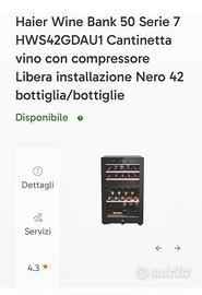 Cantinetta haier modello HWS42GDAU1
