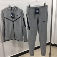 Tuta Nike tech fleece grigia taglia L