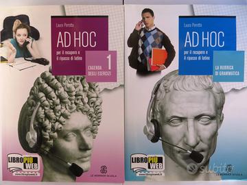 Libri scuola "Ad Hoc" recupero e ripasso latino