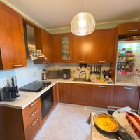 Cucina angolare 3x2 con elettrodomestici