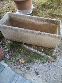 Vaso in cemento