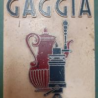 Fregio Gaggia macchina caffè vontage