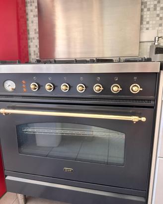 Cucina ILVE 80 + cappa 90 con forno top gamma