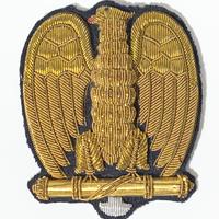 Militaria Fregio per berretto o Fez MVSN Fascismo