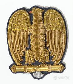 Militaria Fregio per berretto o Fez MVSN Fascismo