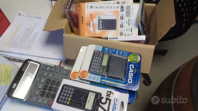 calcolatrici varie marche e modelli da collezione