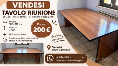 Tavolo riunioni