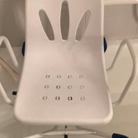 SEDIA GIREVOLE VASCA DA BAGNO ANZIANI