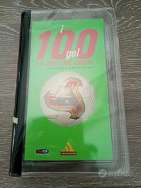 VHS + libro " I 100 gol più belli del calcio"
