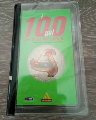 VHS + libro " I 100 gol più belli del calcio"