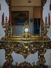 consolle in oro 
