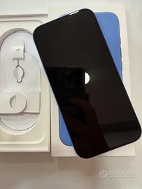 Iphone 16 256GB blu batteria 90%