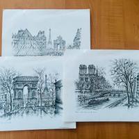 Souvenir ritratti stampe ripleche per quadri set