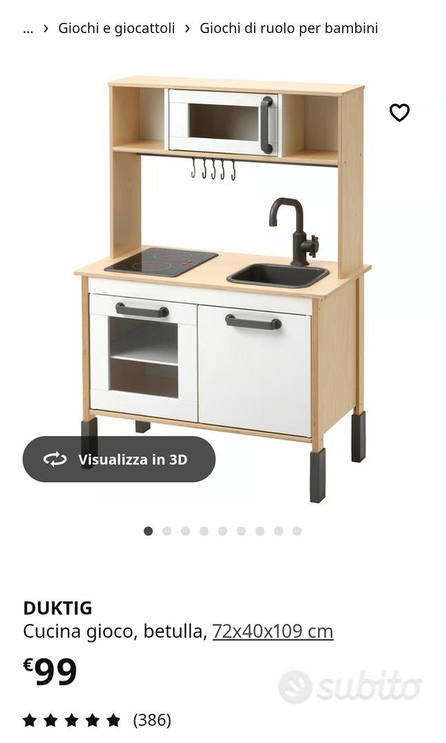 Cucina Giocattolo Ikea Pentole Gioco Cucina Giocattolo DUKTIG IKEA